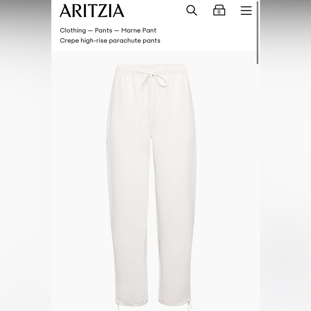 Aritzia Marne pant (sold out) size 2